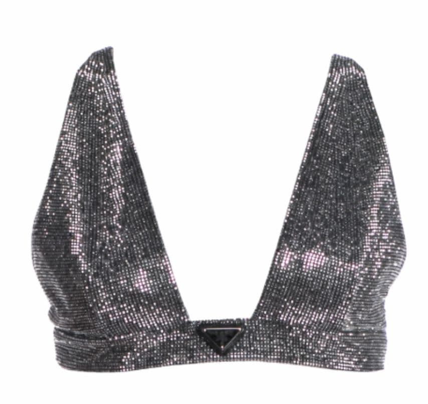 Prada Crystal Bra Top - Image 3