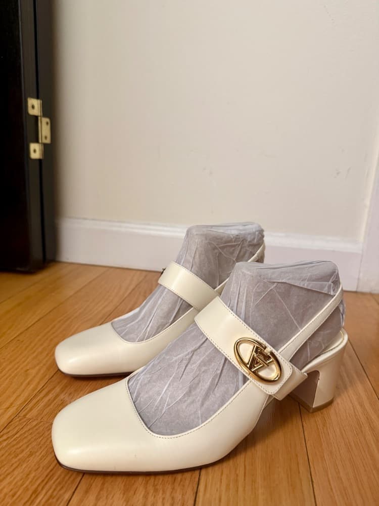 Valentino VLogo Mary-Jane slingback pumps - Image 2