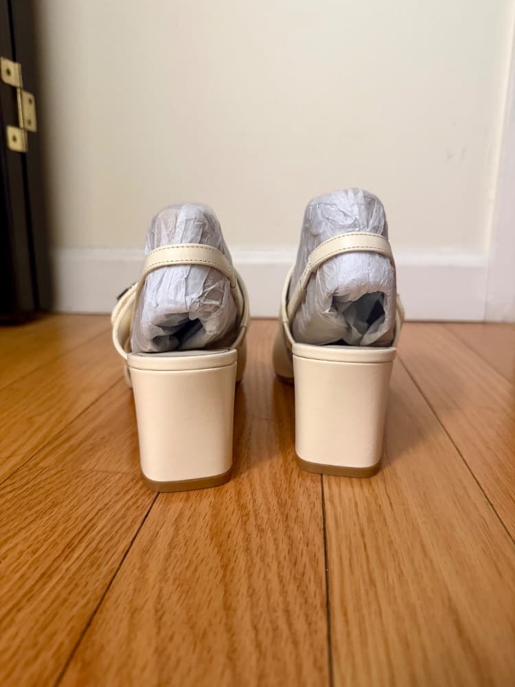 Valentino VLogo Mary-Jane slingback pumps - Image 3