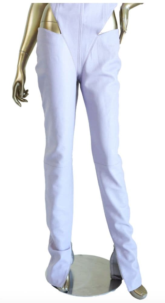 Laquan Smith Sleeveless Catsuit With Hip Cutout Jumpsuit - Image 3