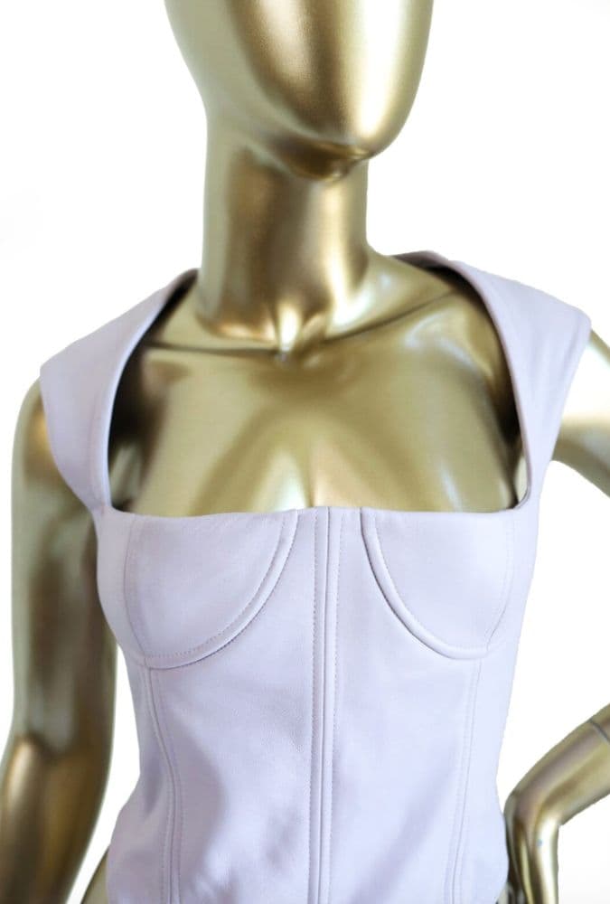 Laquan Smith Sleeveless Catsuit With Hip Cutout Jumpsuit - Image 5
