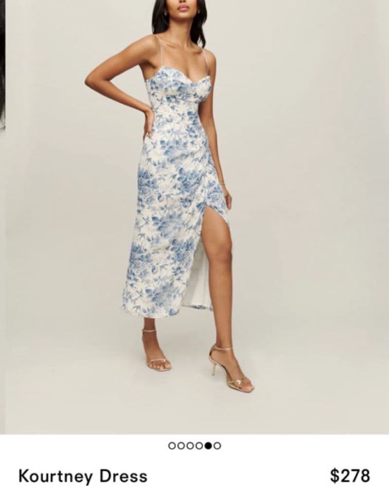 Reformation Kourtney Dress - Image 1