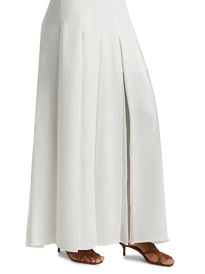 Nicholas the Label  Tavia Strapless Godet Maxi Dress - Image 5