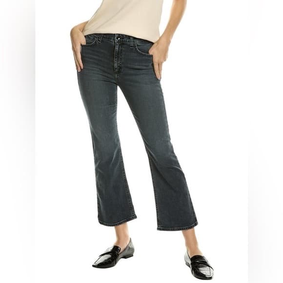 Rag & Bone Nina Ziggy High-Rise Ankle Flare Jean (Size 26) - Image 1