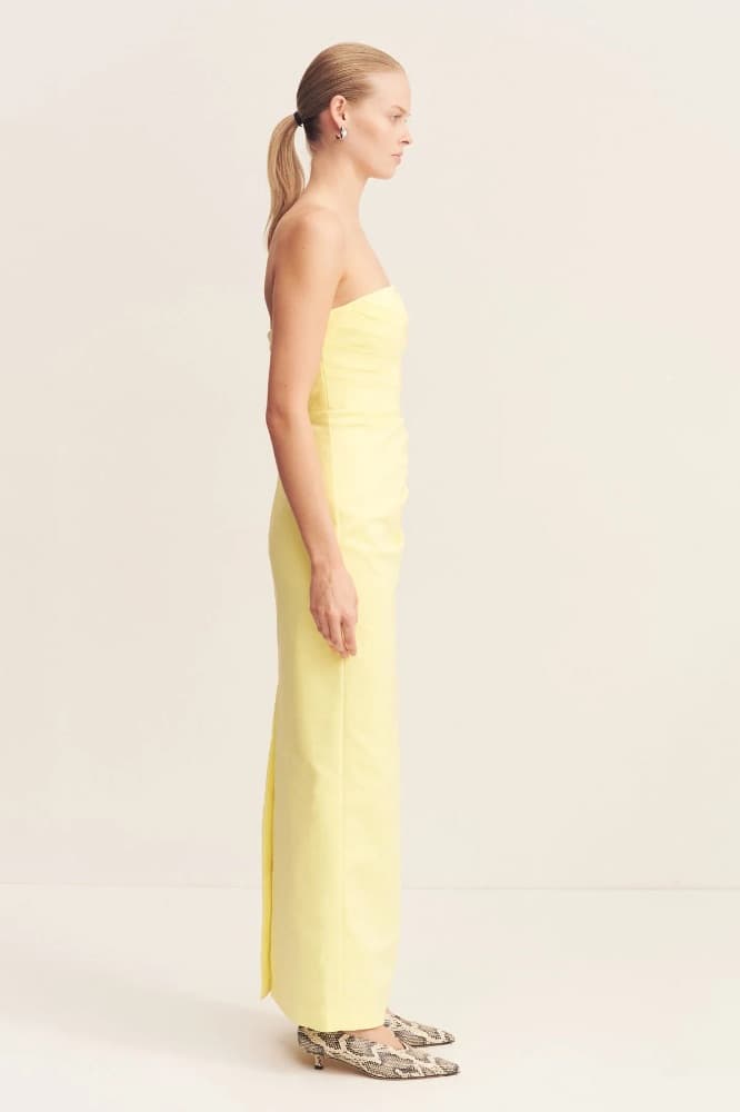 Shona Joy Lani Strapless Draped Maxi Dress - Image 2