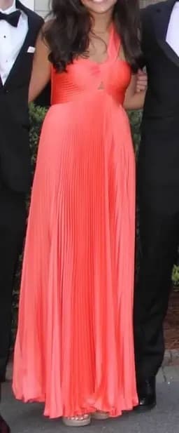 Nessa One-Shoulder Pleated Gown - Image 3
