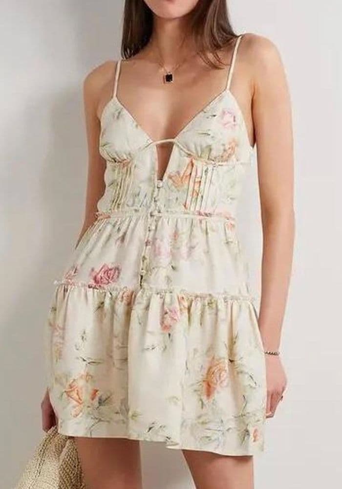 LoveShackFancy Mini Dress - Image 1