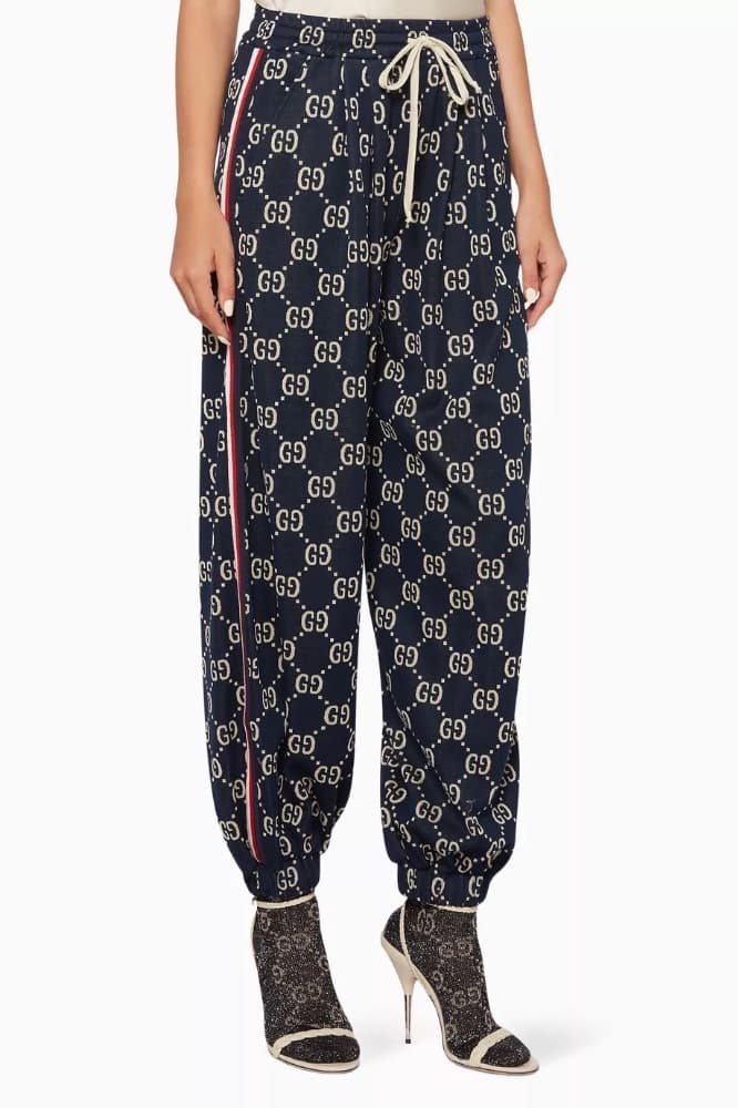 Gucci GG Jersey Track Joggers - Image 1