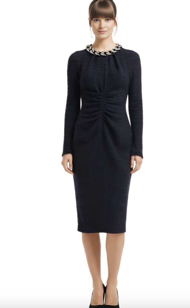 Givenchy Ruched Knit Dress - Image 1