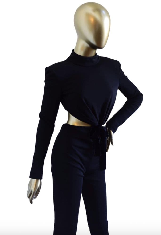 Tom Ford Long Sleeve Open Back Jumpsuit - Image 1