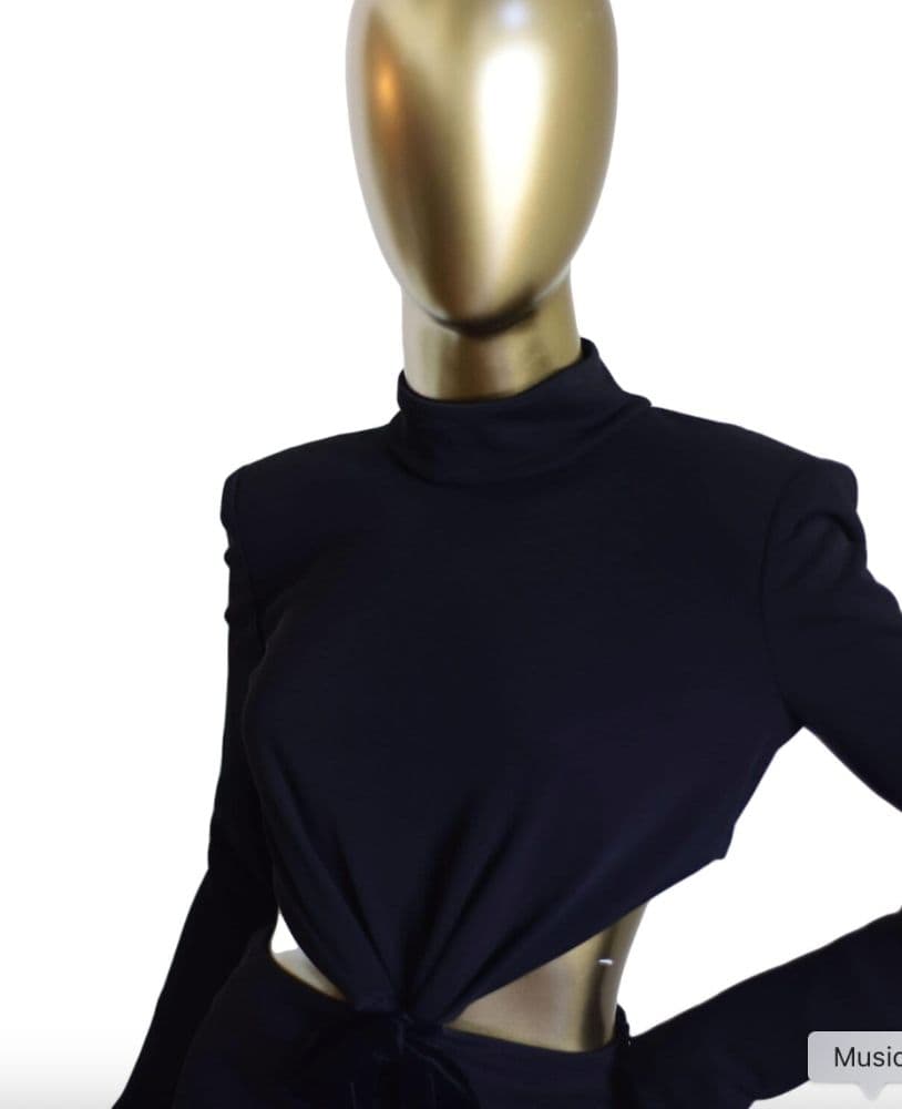 Tom Ford Long Sleeve Open Back Jumpsuit - Image 3