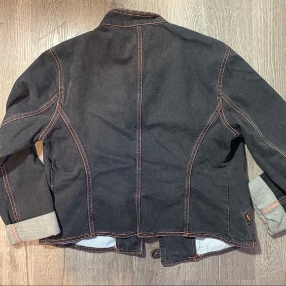 French Connection Denim Jacket size 10 - Image 3