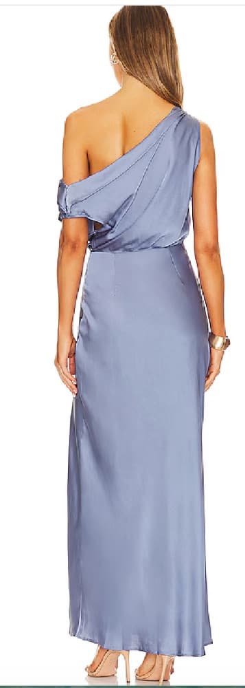 ASTR the Label Slate Blue Dress - Image 2
