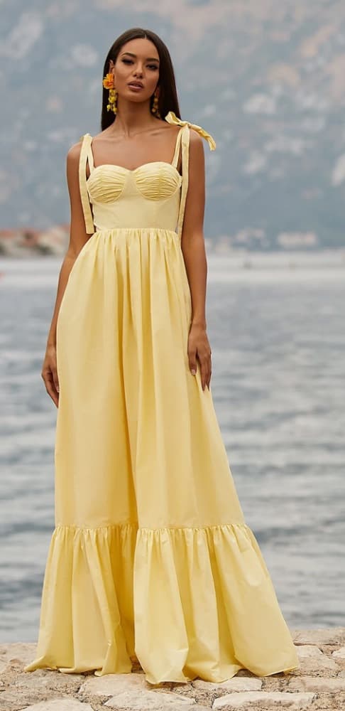 Yellow Gown by Alamour The Label - Image 1