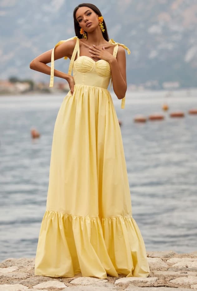 Yellow Gown by Alamour The Label - Image 2
