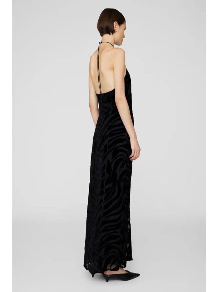 Anine Bing Leanne halterneck maxi dress - Image 5