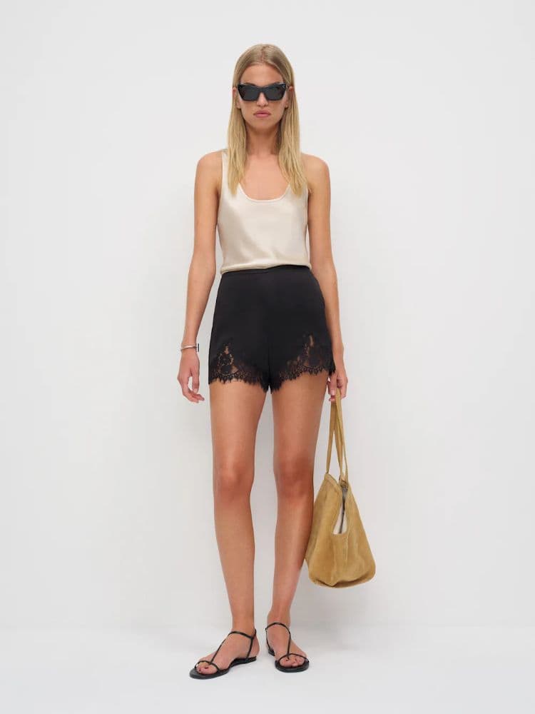 Reformation Fern Satin Short - Image 1