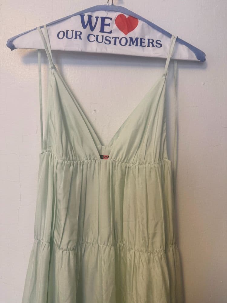 XS Joseph Darnley gathered silk maxi dress - Image 6