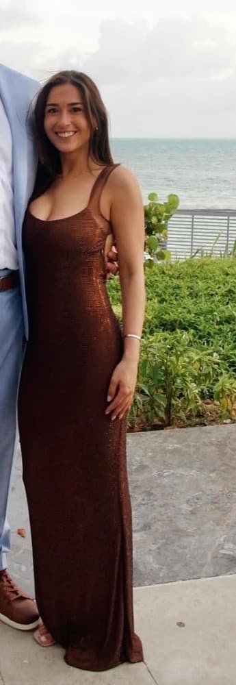 Meshki Chocolate Maxi Dress - Image 5