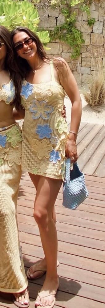 Bydee Crochet Mini Dress - Image 2