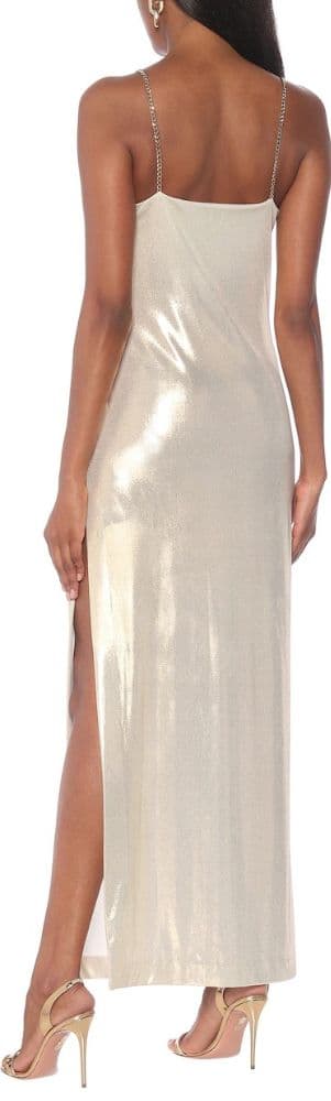 Balmain, Lamé slip dress - Image 2
