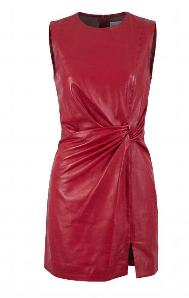 16 Arlington Momo Mini Leather Knot Dress - Image 4