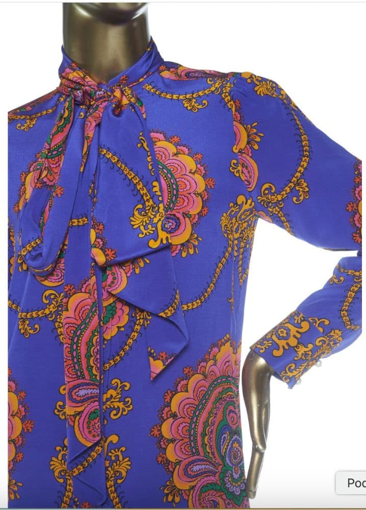 Gucci Treasure Multi Colored Blouse - Image 3