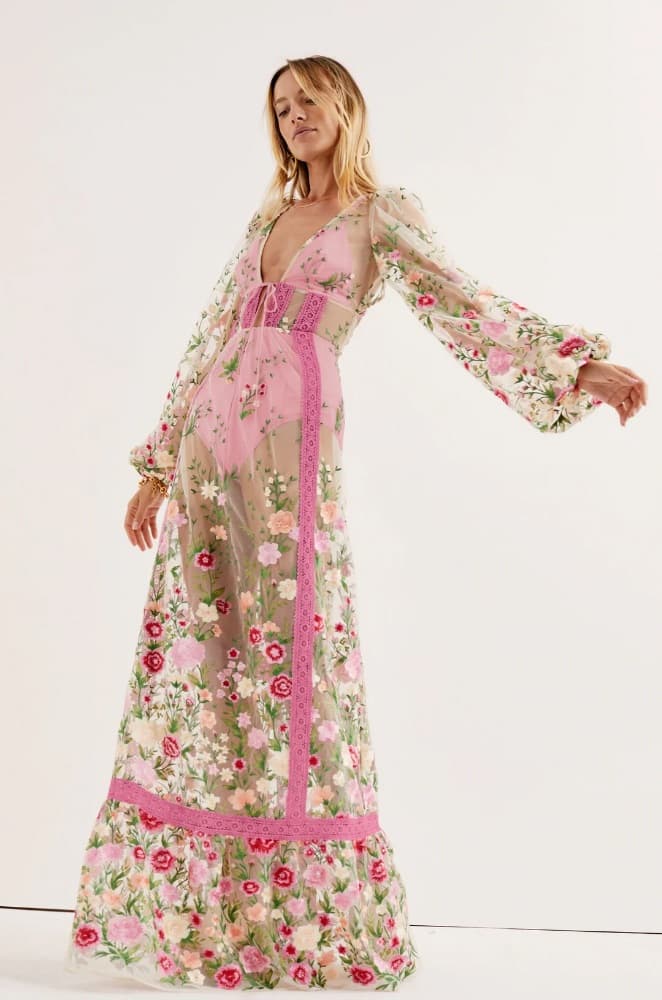 For love and lemons luna maxi dress - Image 2