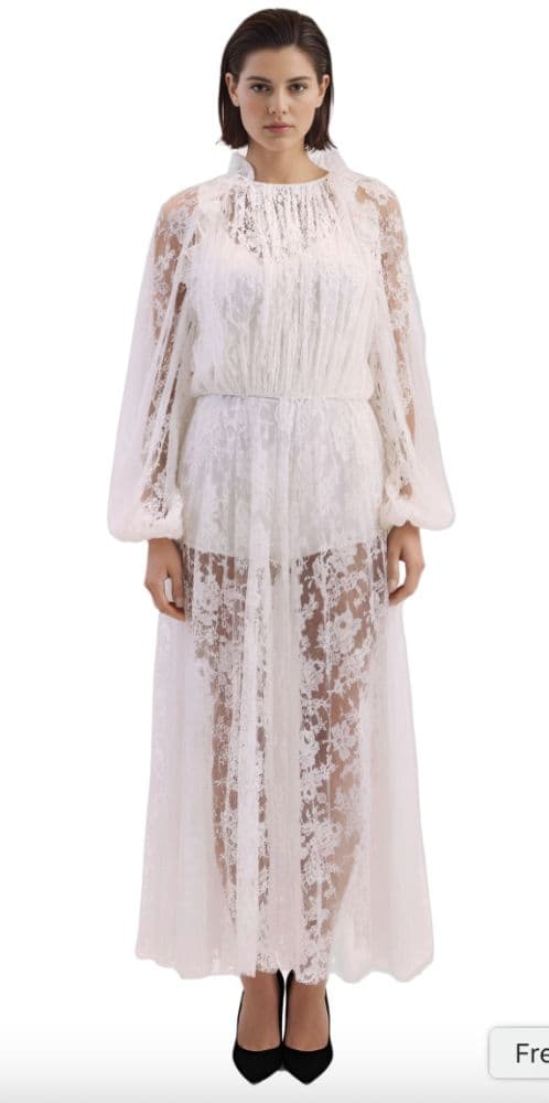 Magda Butrym Lace Dress - Image 3