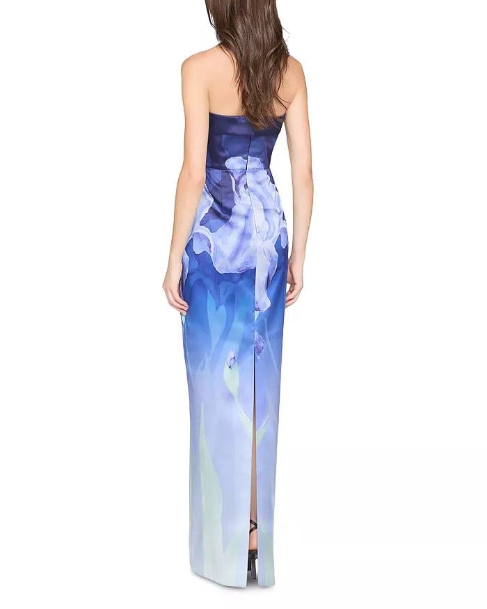 Theia Cyrilla Strapless Column Gown - Image 2