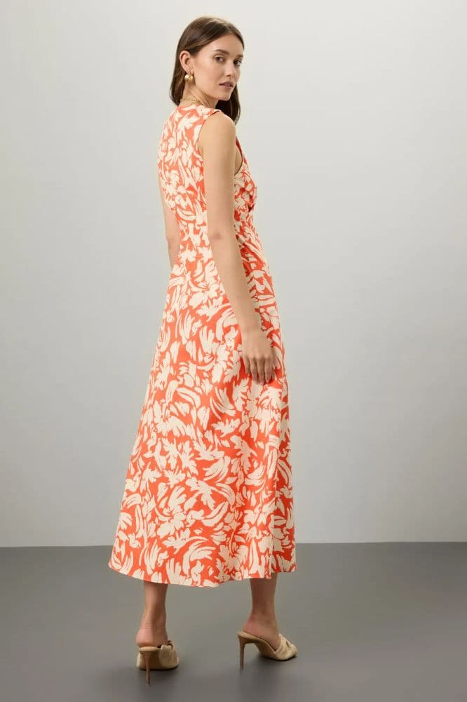 Misa Najah Dress in Patmos Tangerine - Image 2