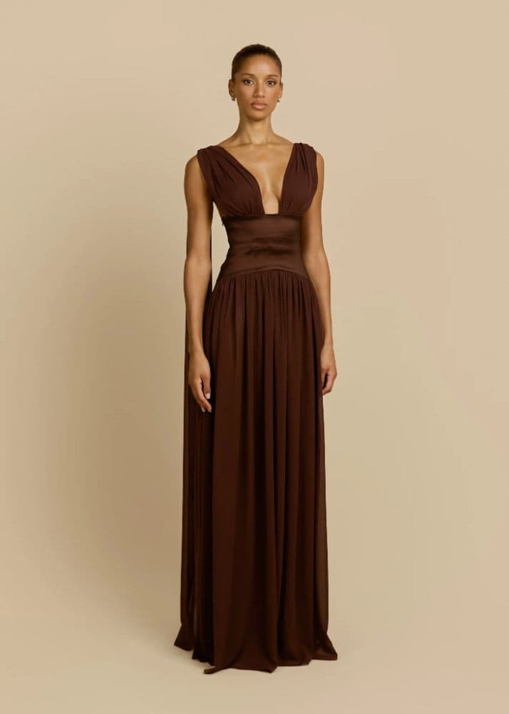RAMONA DRESS CACAO - Image 4