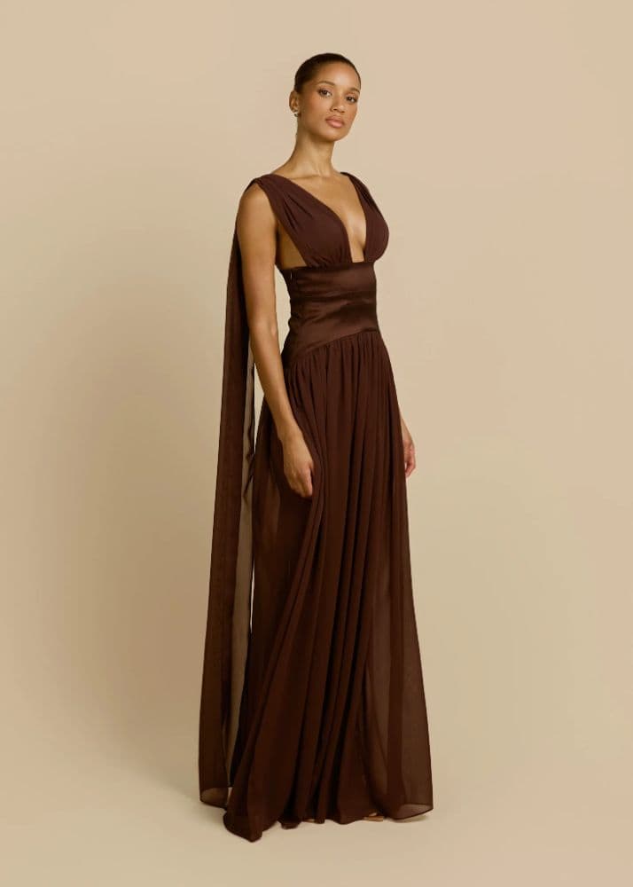 RAMONA DRESS CACAO - Image 6