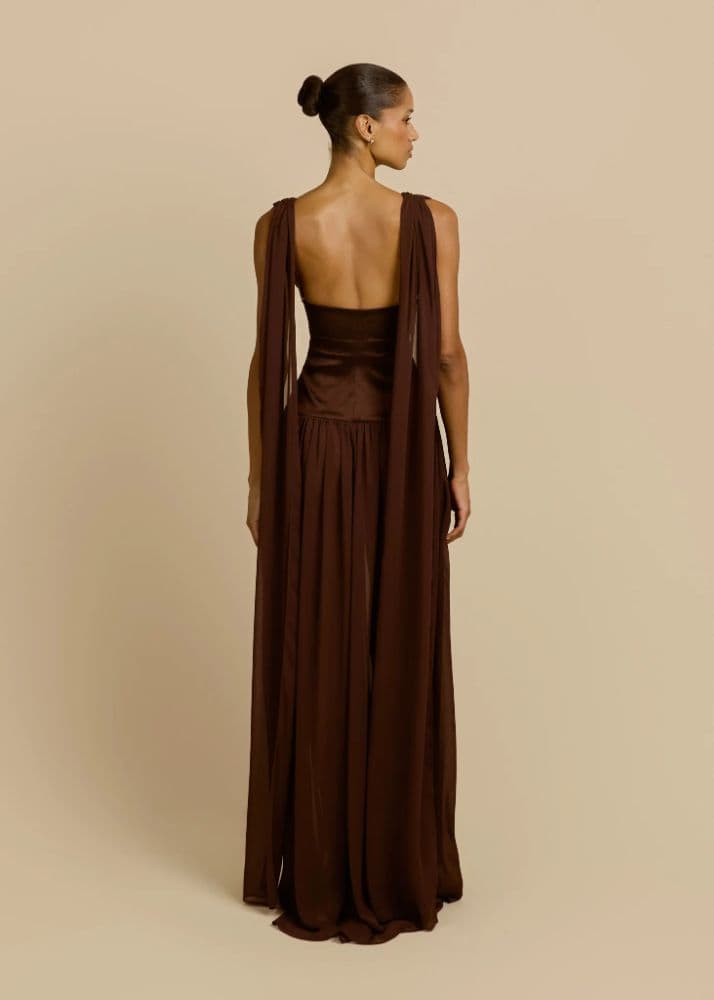 RAMONA DRESS CACAO - Image 5