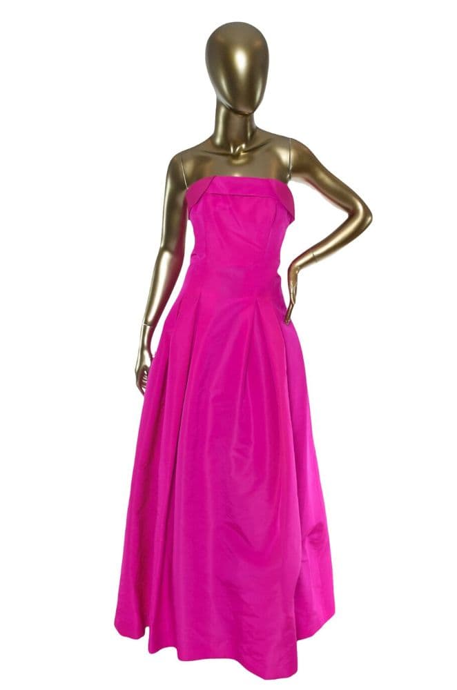 Sachin + Babi Strapless Pink Gown - Image 1