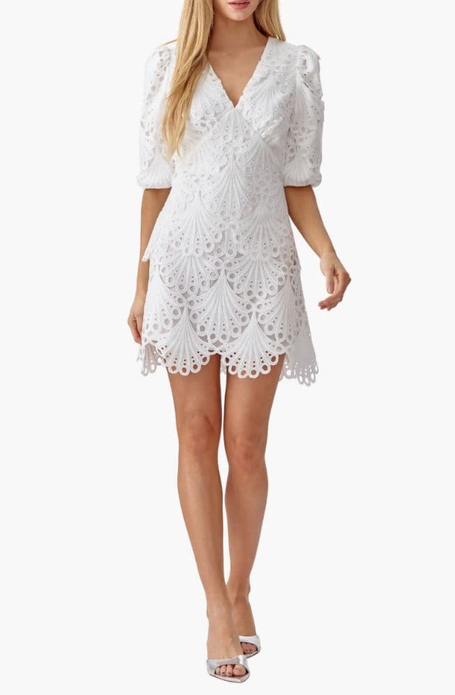 Harper Lace Minidress Adelyn Rae - Image 1