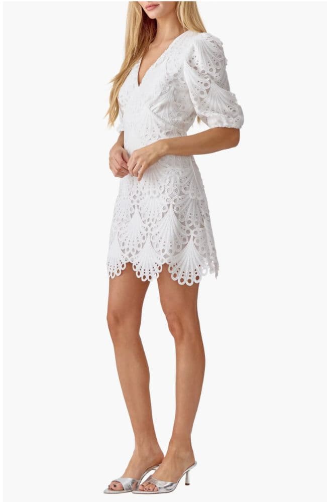 Harper Lace Minidress Adelyn Rae - Image 3