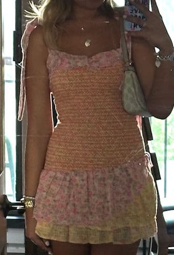 Aya Dress LoveShackFancy - Image 5