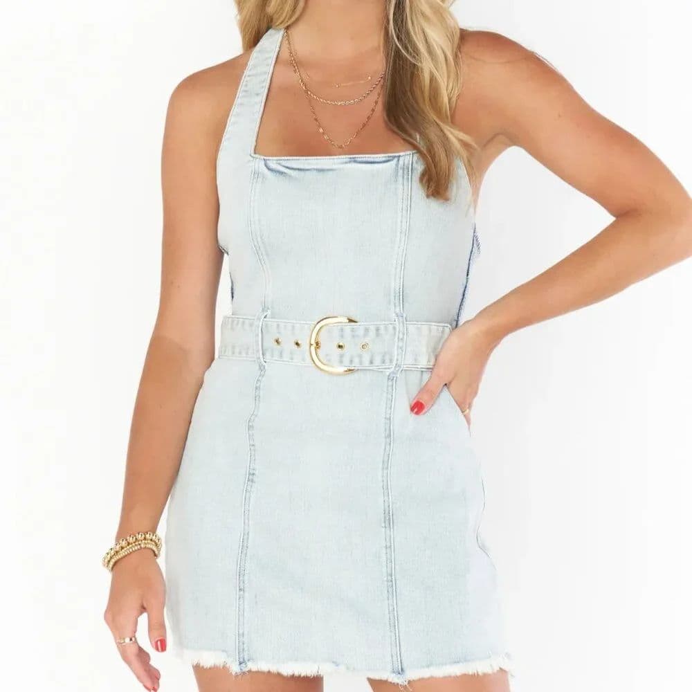 Show me your mumu denim dress - Image 1