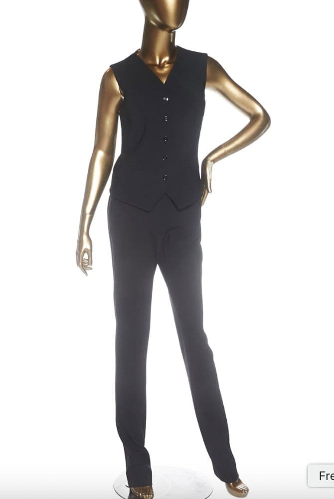 Dolce & Gabbana Tuxedo Jacket Suit Set With Vest - Image 2
