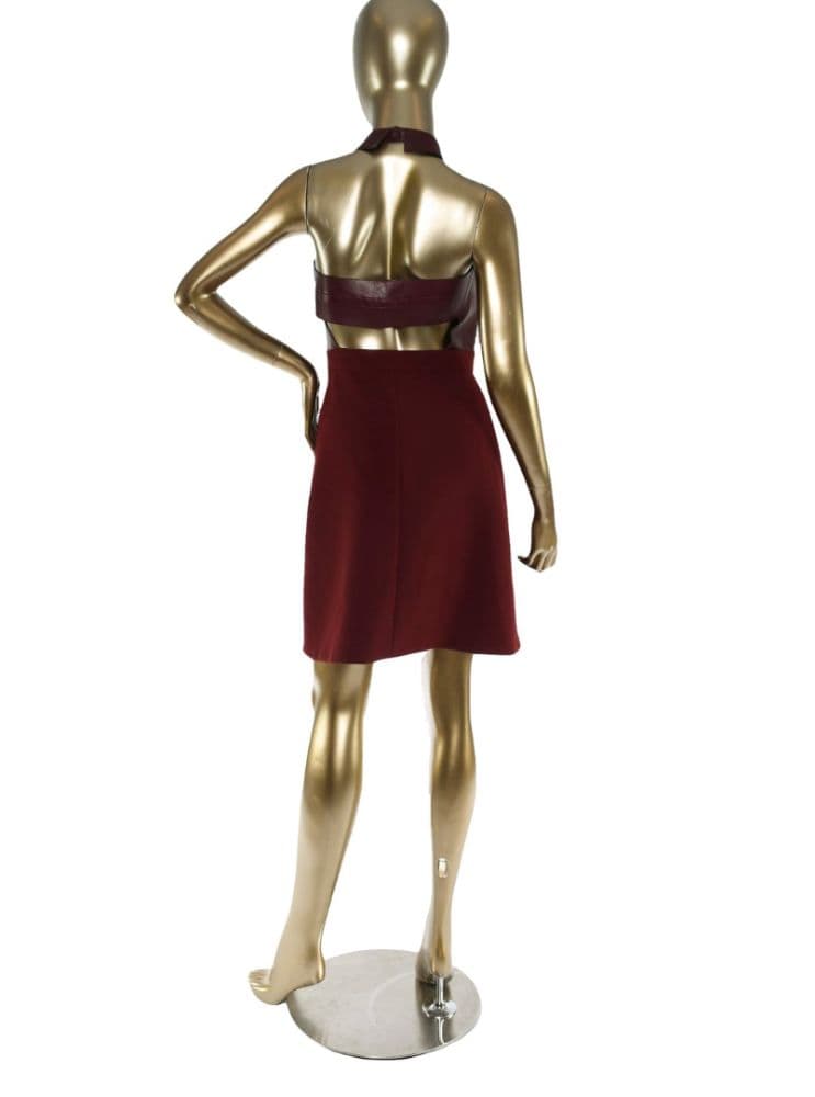Gucci Halterneck Collar A-line Dress - Image 5