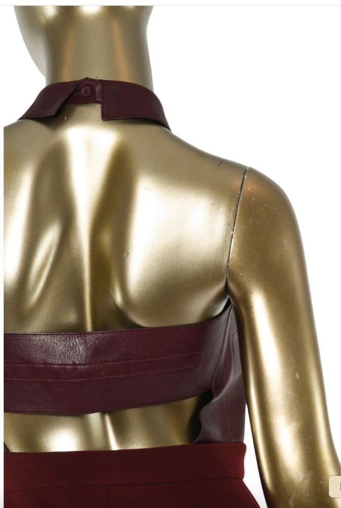 Gucci Halterneck Collar A-line Dress - Image 6