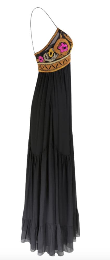 Vintage Emilio Pucci Embroidered Maxi - Image 3