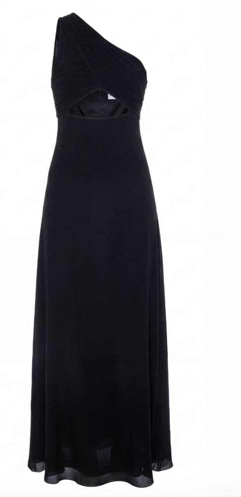 Saint Laurent Silk One-shoulder Dress - Image 2