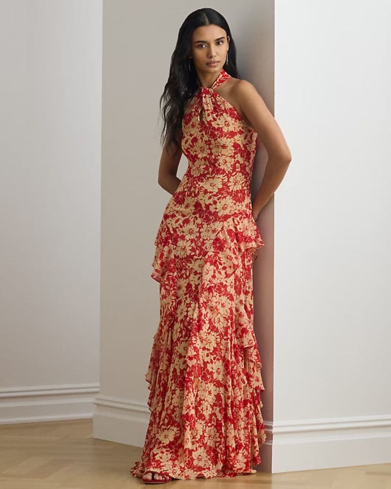 Ralph Lauren Floral Long Dress - Image 2