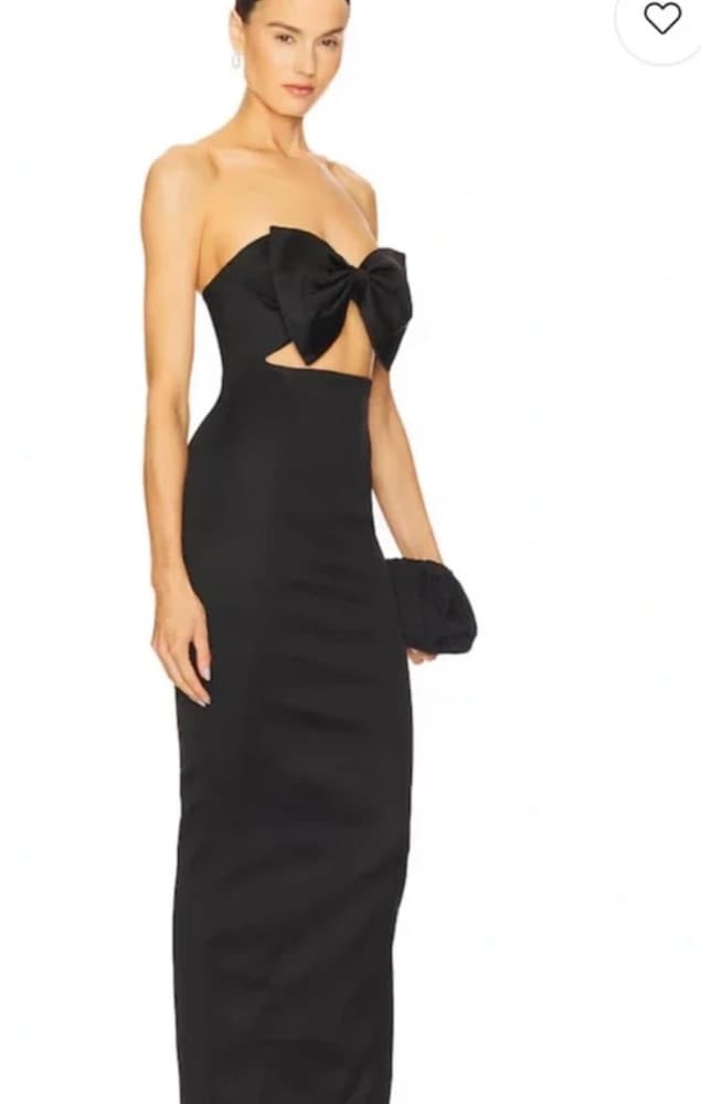 Black Bow Gown - Image 1