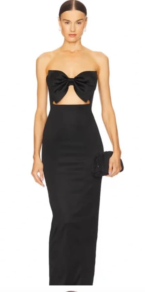 Black Bow Gown - Image 2