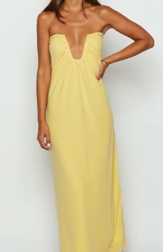 Yellow Gown - Image 1