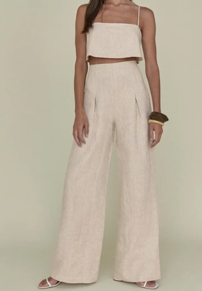 Oatmeal Pant Set - Image 2
