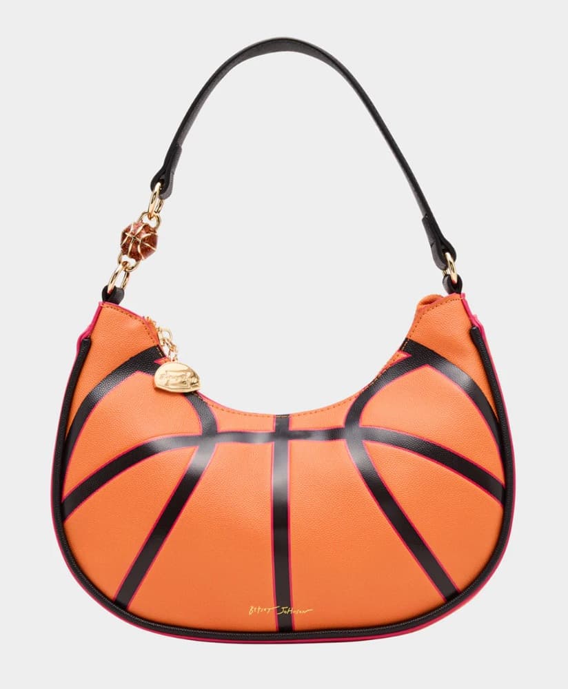 Bestsey Johnson Gameday Basketball Shoulder Bag - Image 1